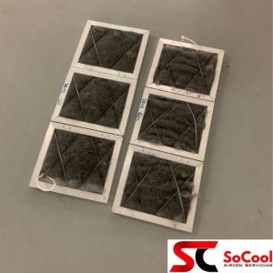 Change Ducted Aircon Filter in Marina Bay