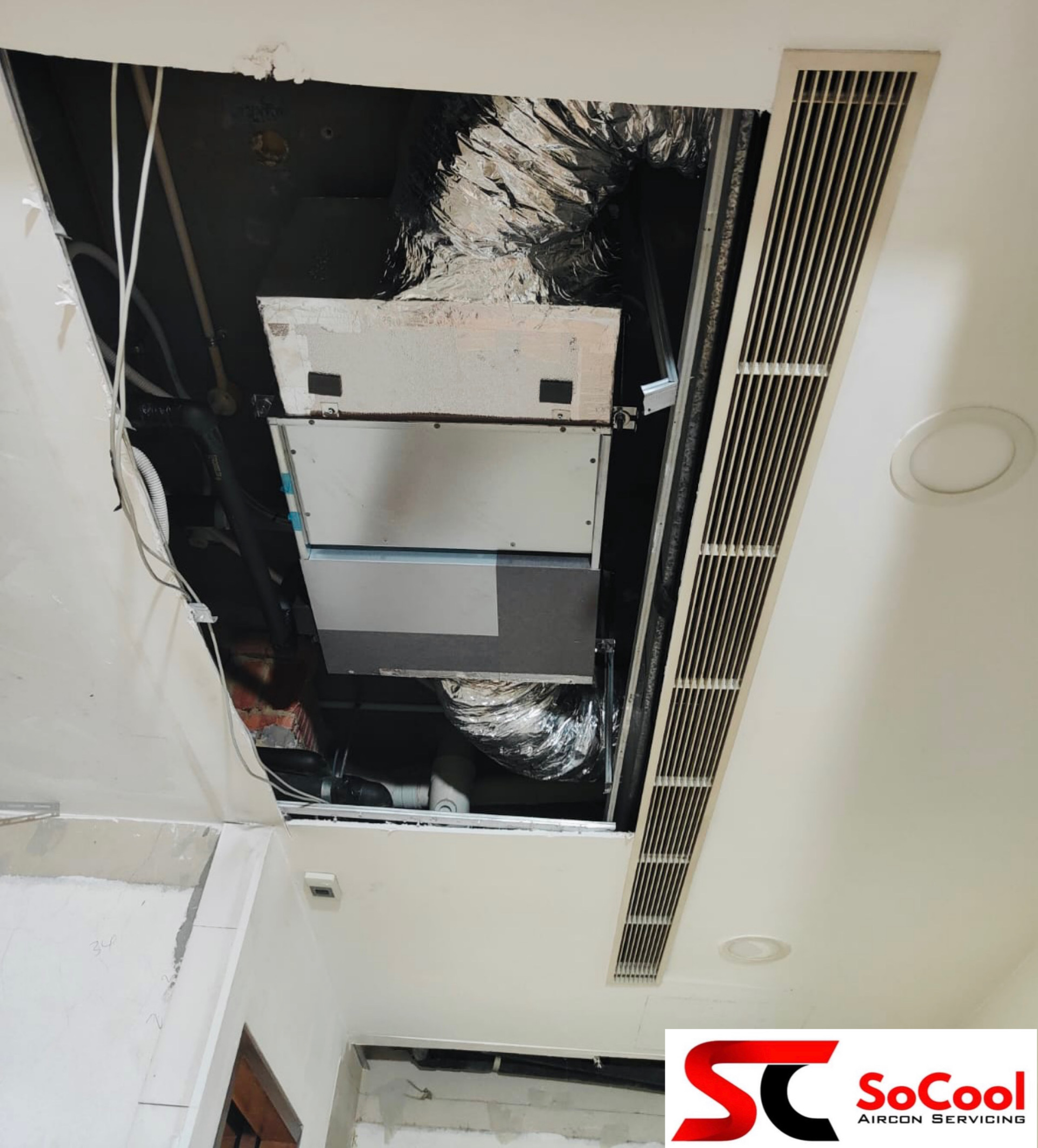 Install Ceiling Ducted Aircon in Sentosa Aircon Service & Repair SG