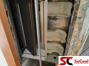 Chemical Wash Ceiling Ducted Aircon in Marina
