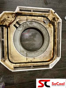 Ceiling Cassette Aircon Chemical Wash