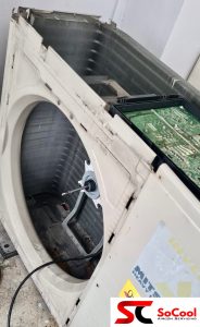 Repalce Fan Motor