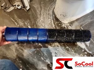 Cleaning Blower Wheel 