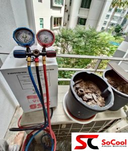 Aircon Gas Topup in Punggol
