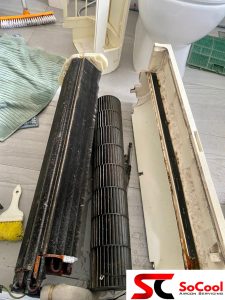 Fancoil Chemical Overhaul in Bedok